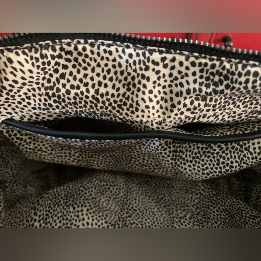 Sole Society Black Structured Bag with Panel Detail - Picture 5 of 15
